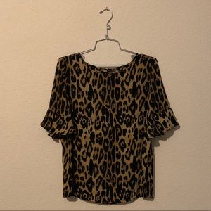 The Limited Cheetah Print Blouse